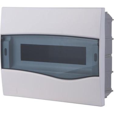 Imagem de Quadro de Distribuição de Embutir 12 DIN ou 8 NEMA Tramontina com Port