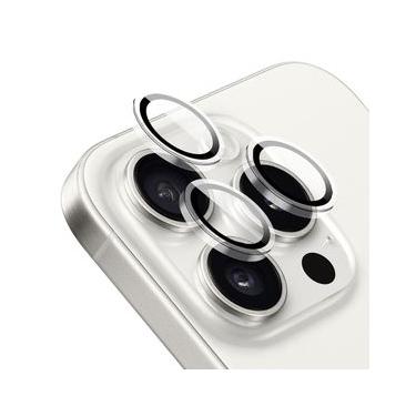 Imagem de Protetor de Lente para iPhone 16 Pro - Survivor - Transparente com molde aplicador - Frame para câmera - Gshield