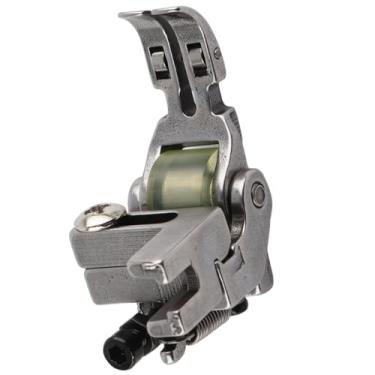 Imagem de GLOGLOW Calcador de Roda de Borracha para Máquinas de Costura Industriais, Aço Inoxidável, Calcador de Rolo, 1.65 Tamanhos, Peça de Reposição para Reparo