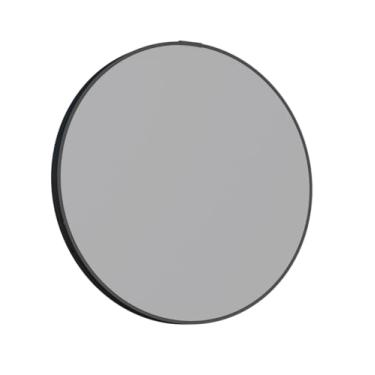 Imagem de Espelheira em aço Luna Redonda Preta - Cozimax
