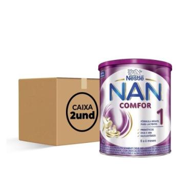 Imagem de Fórmula Infantil Comfor 1 800G (CX C/2 Unds) - Nestlé