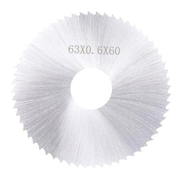 Imagem de Serra de Mesa Miniatura Adaptativa Multifuncional para Máquina Corte Pequena DIY Aço Alto Lâmina Branco 2 Peças