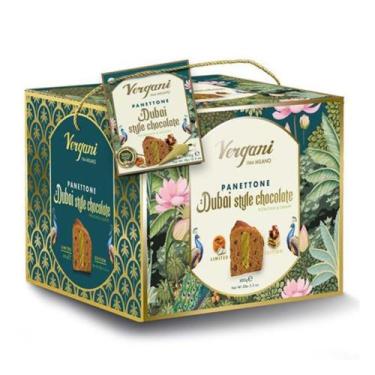 Imagem de Panettone com Chocolate de Dubai Vergani 800g