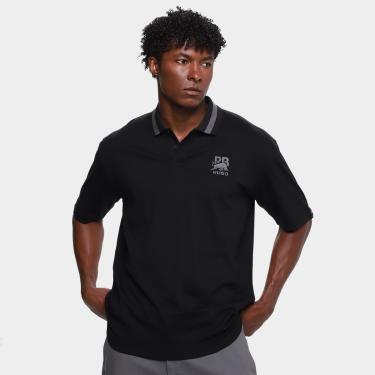 Imagem de Camisa Polo Hugo Boss Casual Masculina-Masculino