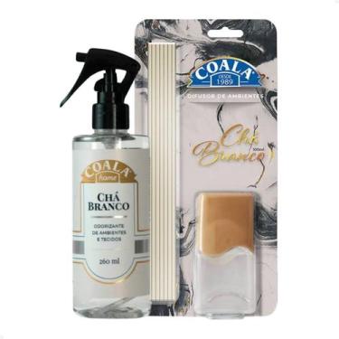Imagem de Kit Coala Chá Branco Difusor de Aromas 100ml e Home Spray para Tecidos