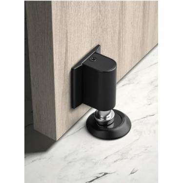 Imagem de Rolhas magnéticas para portas (preto, 2 peças)