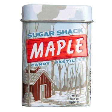 Imagem de BALA PASTILHAS SUGAR SHACK Sabor MAPLE BIG SKY Lata 30g