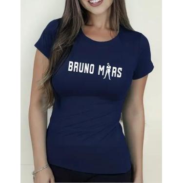 Imagem de Camiseta Camisa Adulto Masculina Feminina Algodão Bruno Mar s Música P