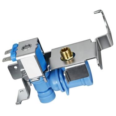 Imagem de WR55X11128 Conjunto de válvula de entrada de água para geladeira, compatível com peças de GE, fácil instalação, substitui 3033139, AP5669367, PS6883668, EAP6883668