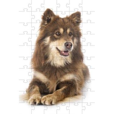 Imagem de 4 Quebra-Cabeças Dogs animados Educação Inteligente 60 peças - Coleção