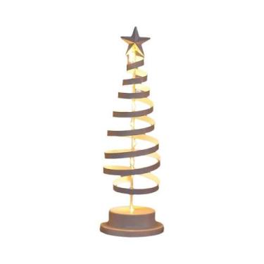 Imagem de Luzes De Natal Em Forma De Estrela Espiral De Metal Para Decoração De 