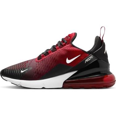 Imagem de Nike Tênis masculino Air Max 270 (vermelho academia/preto/branco), Vermelho/preto/branco, 42