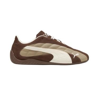 Imagem de PUMA Speedcat Plus Tênis masculino acolchoado com cadarço casual - marrom, Marrom, 41