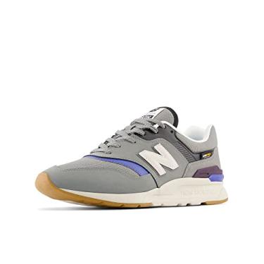 Imagem de New Balance 997H V1 masculino, Cinza/azul marinho, 39