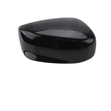 Imagem de Capa protetora brilhante preto cinza porta espelho escudo Compatível com honda accord 2008 2009 2010 2011 2012 acessórios retrovisores do carro(Glossy Black Right)