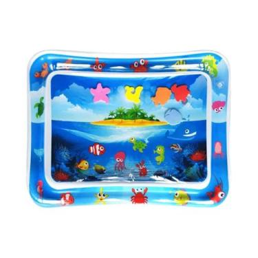 Imagem de Tapete Inflável Sensorial De Água Para Crianças, Almofada De Atividade