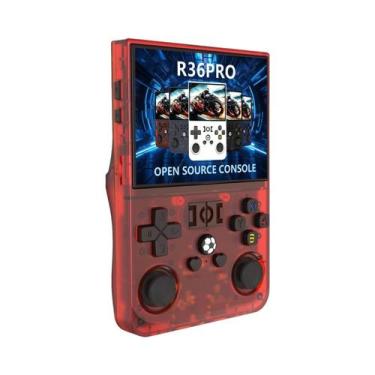 Imagem de Console De Jogos Portátil Retro De 128GB R36 PRO, Sistema Linux De Cód