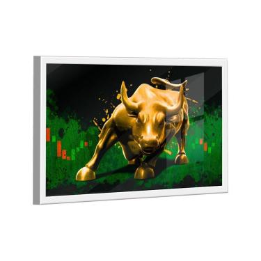 Imagem de Quadro Touro Bolsa De Valores -- Br Artes