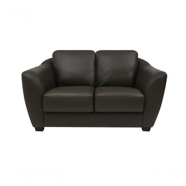 Imagem de Sofá De Couro Baltic 2 Lugares Marrom - Mempra