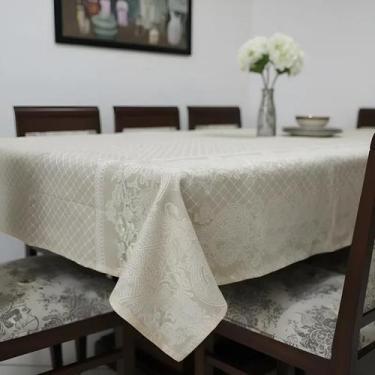 Imagem de Toalha de Mesa Retangular 8 Lugares 2,60 Mts X 1,45 Mts Estampa:Estamp