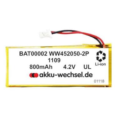 Imagem de Bateria Intercomunicador Scala Rider G4 G9 C/plug Conector - generica