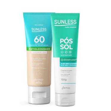 Imagem de Kit Protetor Facial 2.0 + Pós Sol