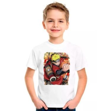 Imagem de Camiseta Desenho NARUTO Moda Infantil Roupa Criança 01 - DESIGN CAMISE