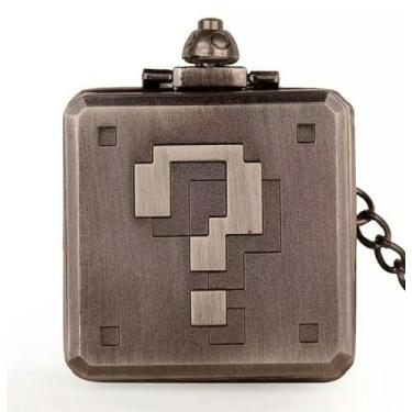 Imagem de Relógio Bolso Aço Inoxidável Corrente Estojo Vintage - Vech, Cobre
