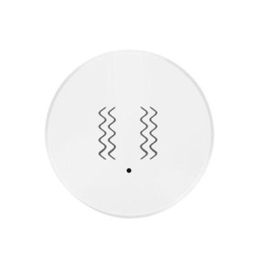 Imagem de Sensor de movimento de vibração Tuya Zigbee para automação residencial
