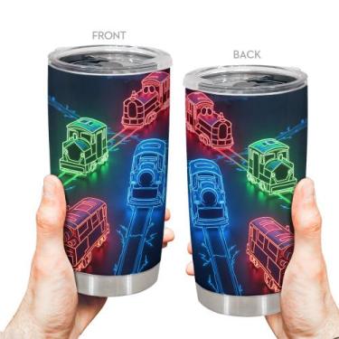 Imagem de Caneca de café Tumbler Oasisdream 600mL de aço inoxidável