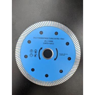 Imagem de Disco diamantado turbo extra - fino 20 x 110mm corte seco - Slimcut