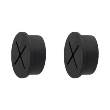 Imagem de Organizador De Cabos Para Mesa: Tampa De Furo Para Fios (2/4/6/8/10/12