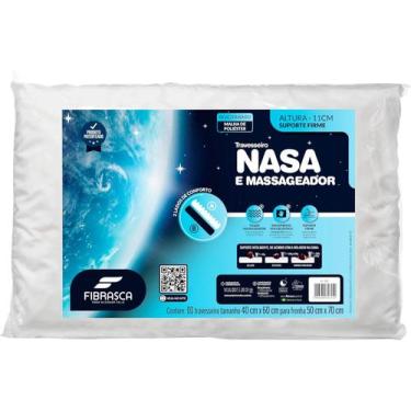 Imagem de Travesseiro Nasa E Massageador 40X60X11 - FIBRASCA