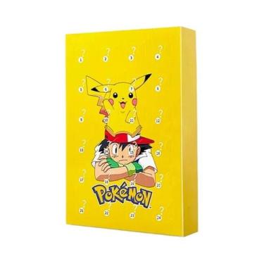 Imagem de Calendário De Advento De Natal Pokémon Com 24 Figuras De PVC Pikachu E