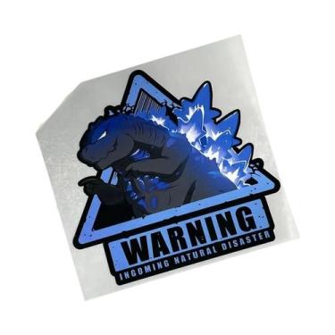 Imagem de Adesivos Refletivos De Dinossauro Para Carro, Moto, Scooter, Capacete,