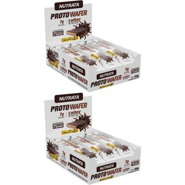 Imagem de Kit 2X Proto Wafer - 12 Unidades De 30g Chocolate - Nutrata-Masculino