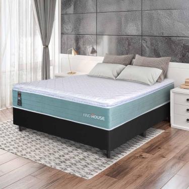 Imagem de Cama Box Lagos Molas Ensacadas Casal 138x188 King House