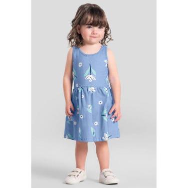 Imagem de Vestido infantil menina florido Brandili
