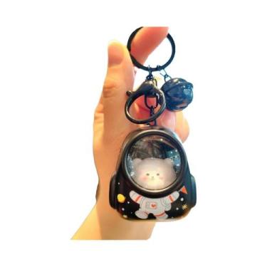 Imagem de Chaveiro De Urso Fofo Kawaii Com Mini Luz Noturna E Luz De Ambiente Pa