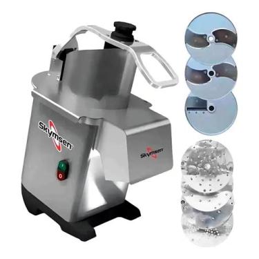 Imagem de Processador Industrial de Alimentos Skymsen Pa7 Pro Bivolt 600 W, Bivo