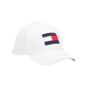 Imagem de Boné Tommy Hilfiger Big Flag Cap Branco-Masculino