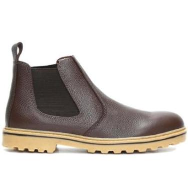 Imagem de Botina Casual Masculina Couro-Masculino