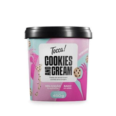 Imagem de Pasta de Amendoim Cookies & Cream Tocca 420g