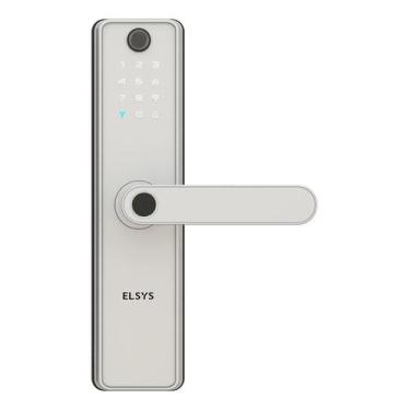 Imagem de Fechadura Digital Embutir Biometria Senha Chave - Elsys