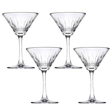 Imagem de Taça De Vidro Pasabahçe Para Martini 220 ml Elysia 4 Peças