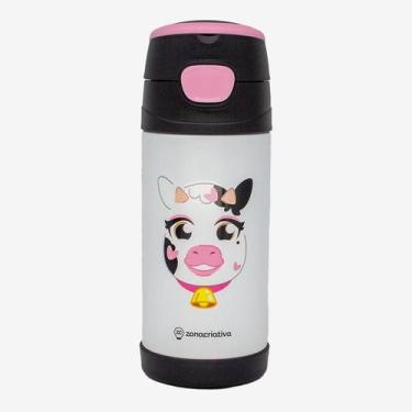 Imagem de Garrafa top handle inf.350ml c/adesivo vaquinha - Preech