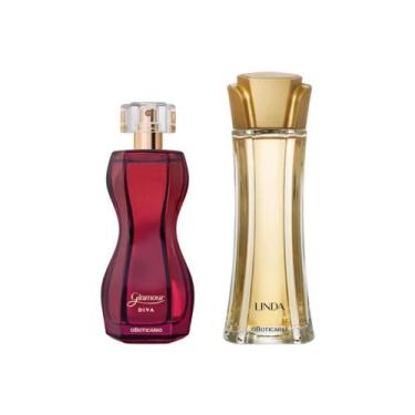 Imagem de Kit Presente Perfume Feminino : Linda Desodorante Colônia 100ml + Glam