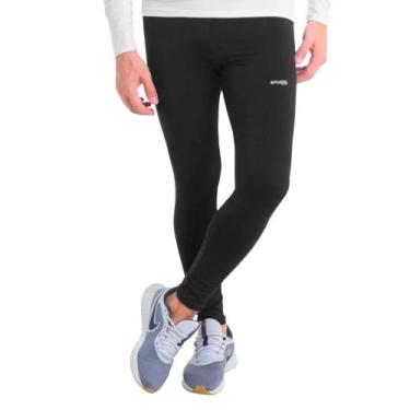 Imagem de Calça Térmica Flanelada Segunda Pele Preta - Snugg, P