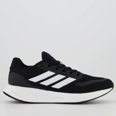Imagem de Tênis Adidas Runfalcon 5 Feminino Preto e Branco, 40