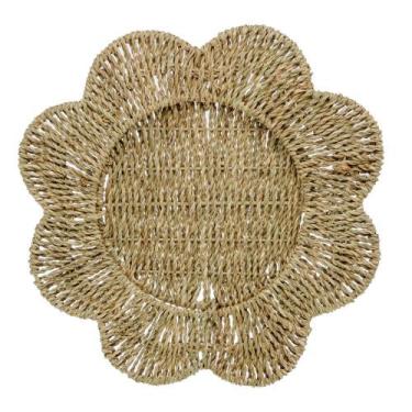 Imagem de Sousplat Wolff de Sisal Flor